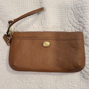 Coach Wristlet Clutch